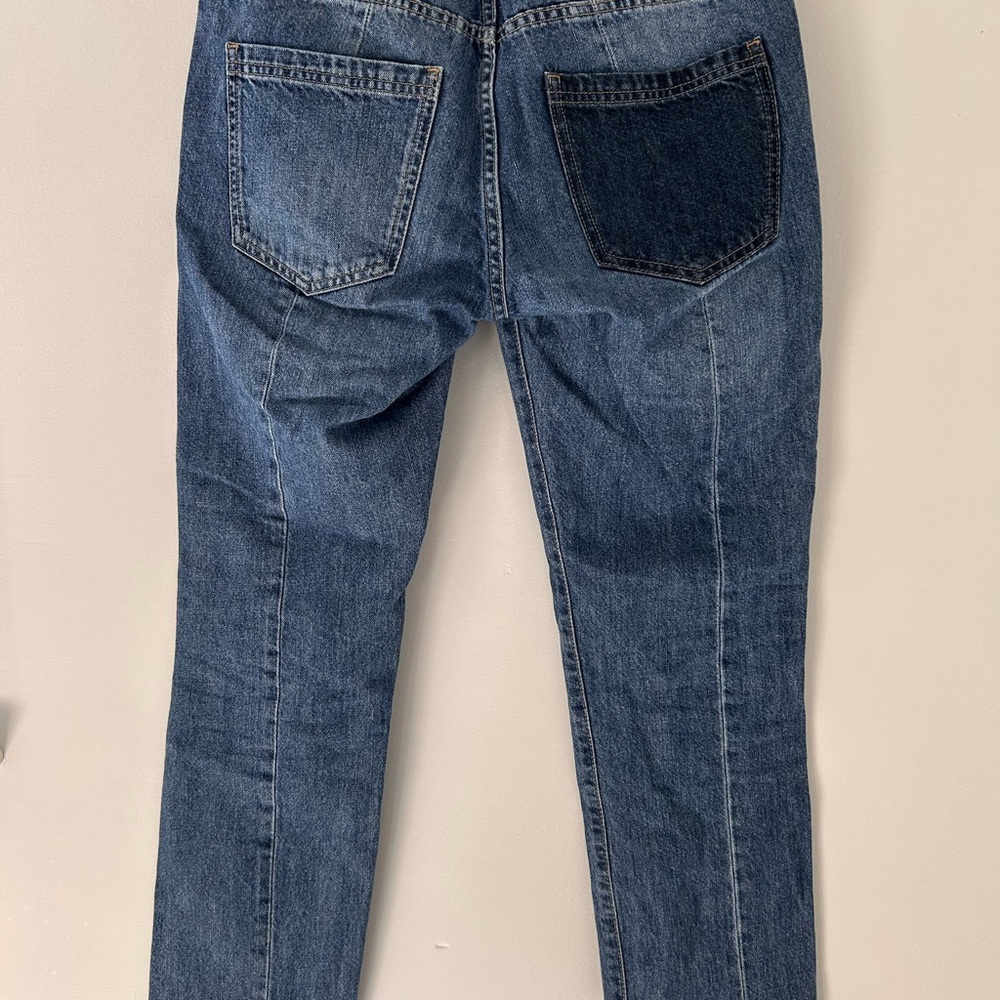 Patchwork Denim Jeans - Picture 5 of 8